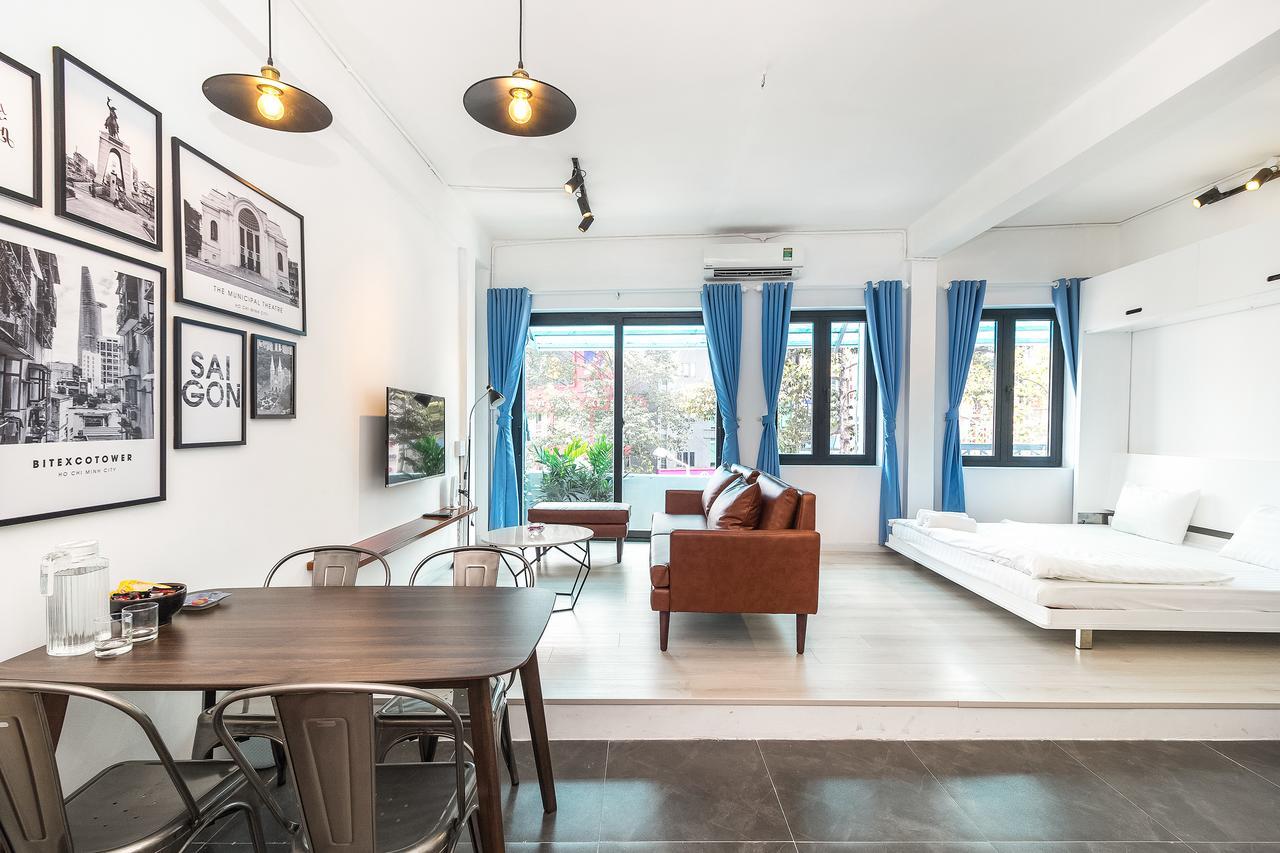 Scandinavian Apartment With Balcony In Bui Vien TP. Hồ Chí Minh Ngoại thất bức ảnh